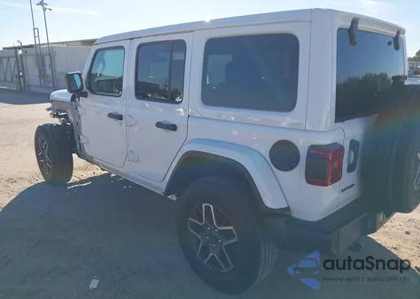 2025 Jeep Wrangler 4-Door Sahara 4X4 из США, поврежденный, VIN 1C4PJXEN7SW525954